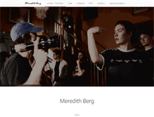 Tablet Screenshot of meredithberg.com